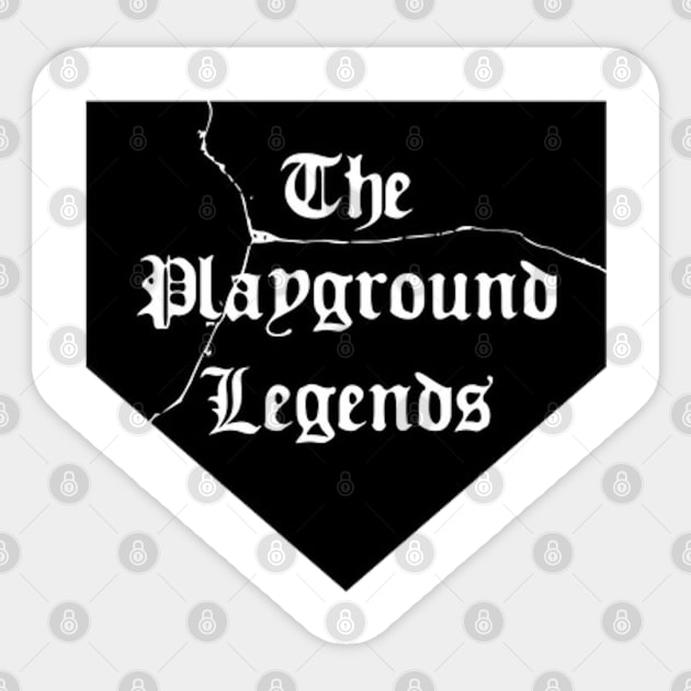 Playground Legends Home Plate Sticker by jonnyfastball